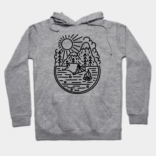 Hiking Camping Lake Life Hoodie